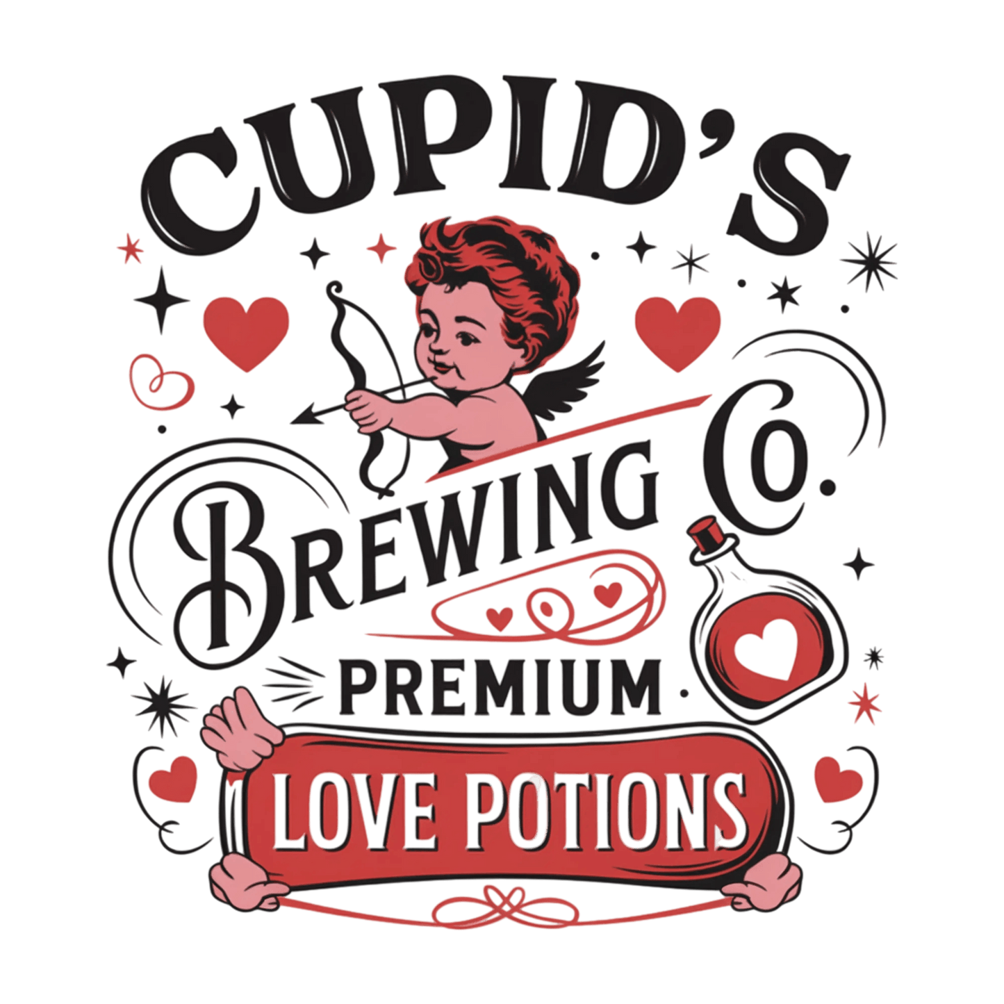 Cupids Brewing Co Design | DTF Center - Heat Press Transfer