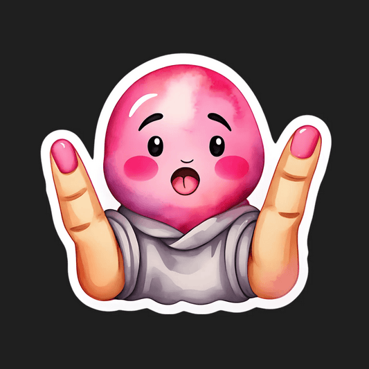 Cute Anime Sticker - UV DTF Decal - Heat Press Transfer