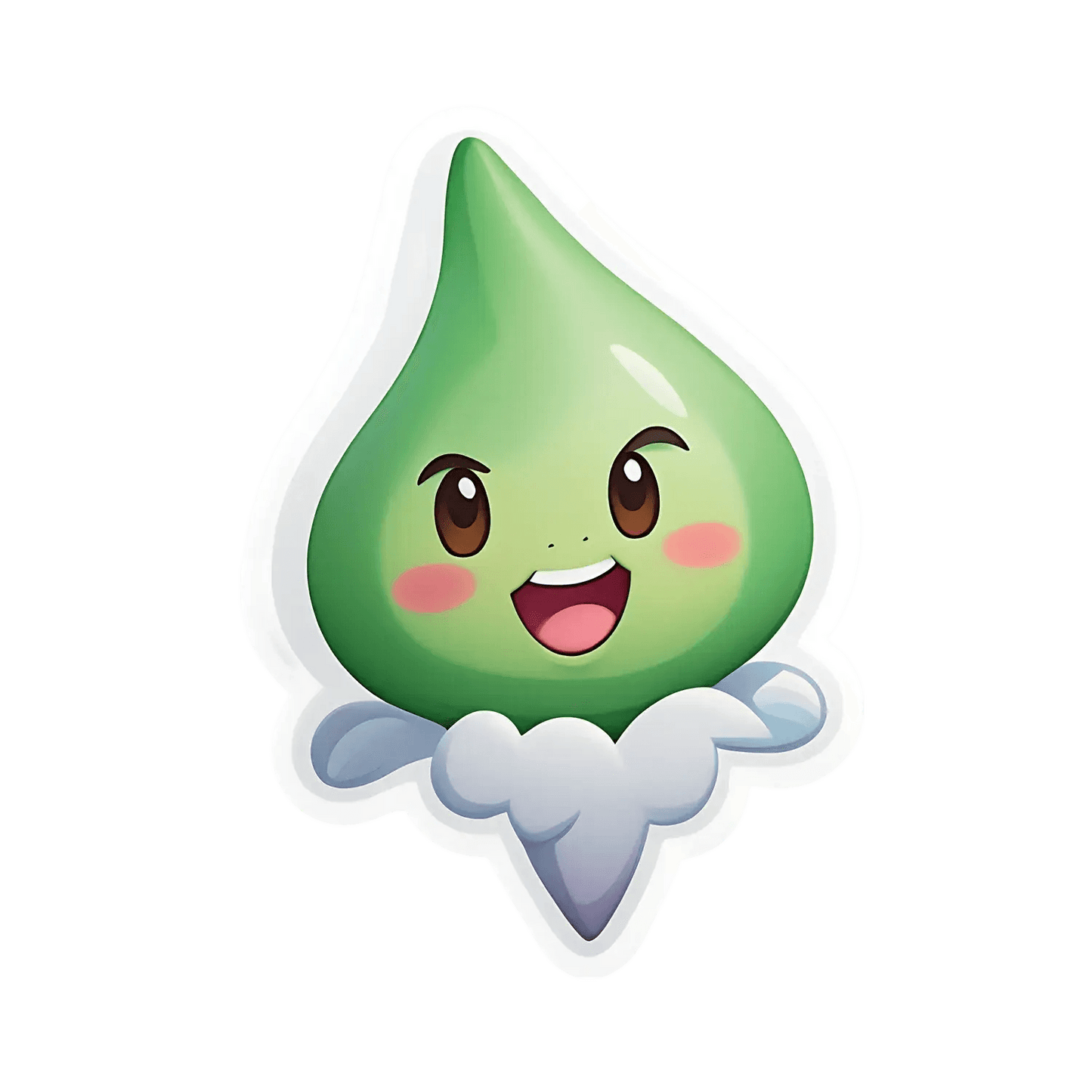 Cute Avocado - Adorable Sticker - Heat Press Transfer