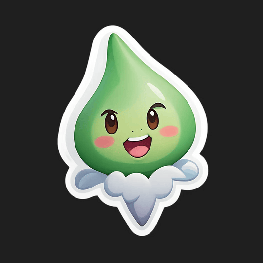 Cute Avocado - Adorable Sticker - Heat Press Transfer