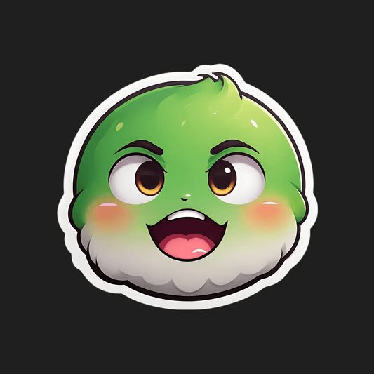 Cute Avocado - Sticker - Heat Press Transfer