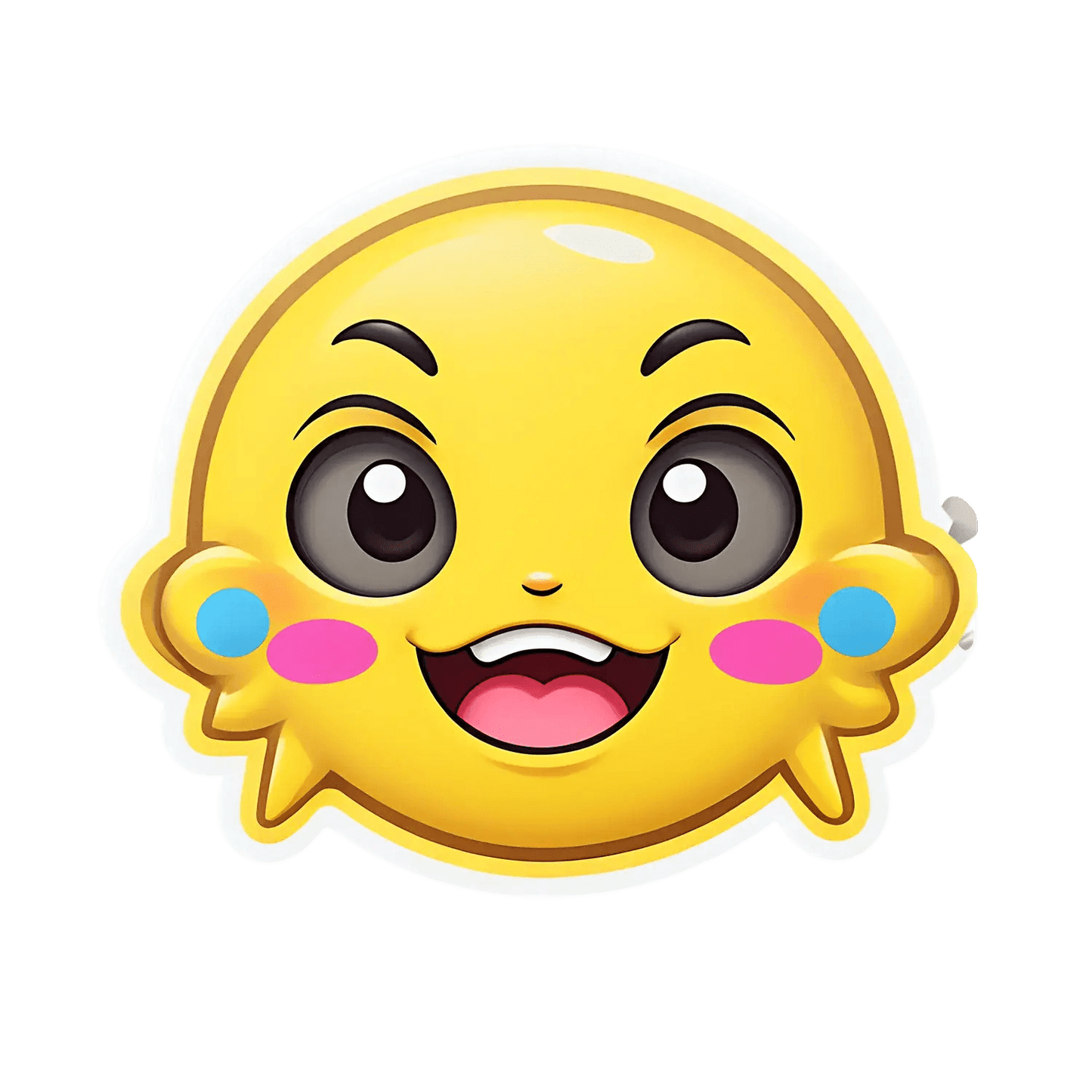 Cute Baby Face - Sticker - Heat Press Transfer