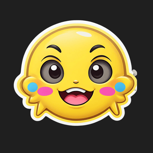 Cute Baby Face - Sticker - Heat Press Transfer