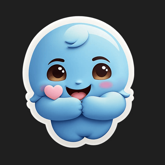 Cute Baby Ghost - Sticker - Heat Press Transfer