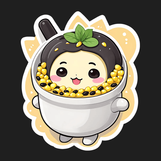 Cute Boba Tea - Sticker - Heat Press Transfer
