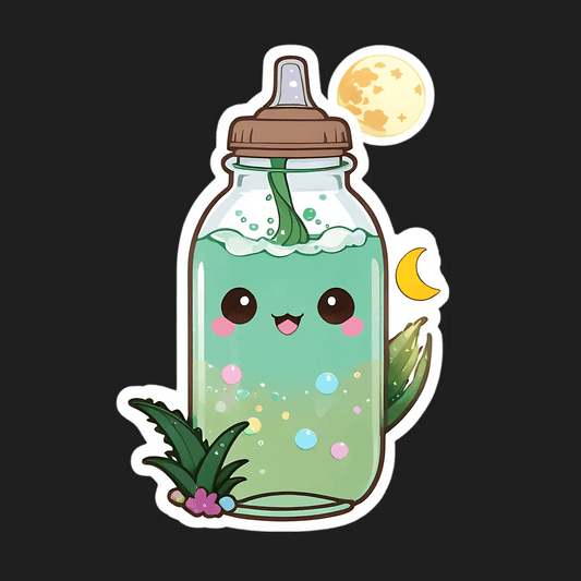 Cute Bottle Sticker - UV DTF Magic Potion - Heat Press Transfer