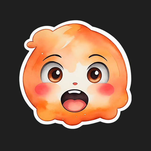 Cute Character Sticker - UV DTF Animal - Heat Press Transfer