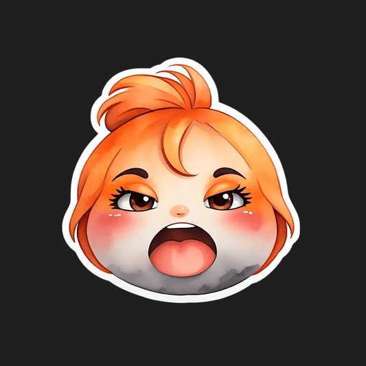 Cute Character Sticker - UV DTF - Heat Press Transfer