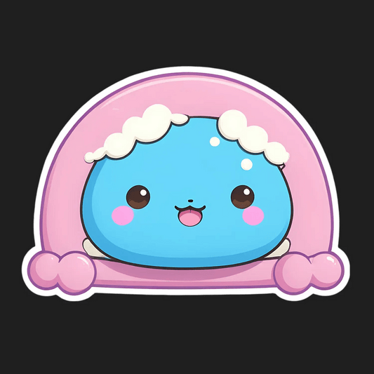 Cute Cloud Sticker - UV DTF - Heat Press Transfer