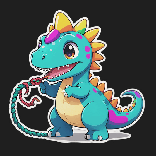 Cute Dinosaur - UV DTF Sticker - Heat Press Transfer