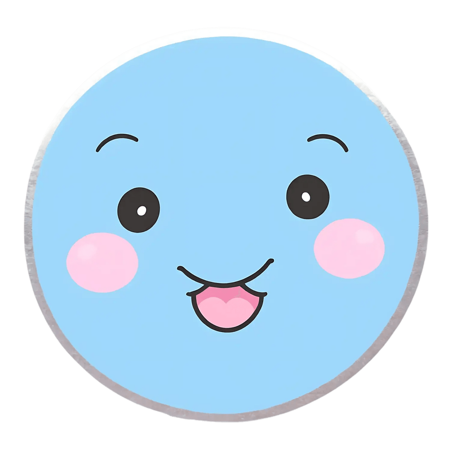 Cute Face Emoji Sticker - Heat Press Transfer
