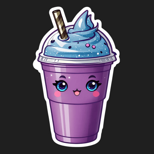 Cute Frappe - Sticker - Heat Press Transfer