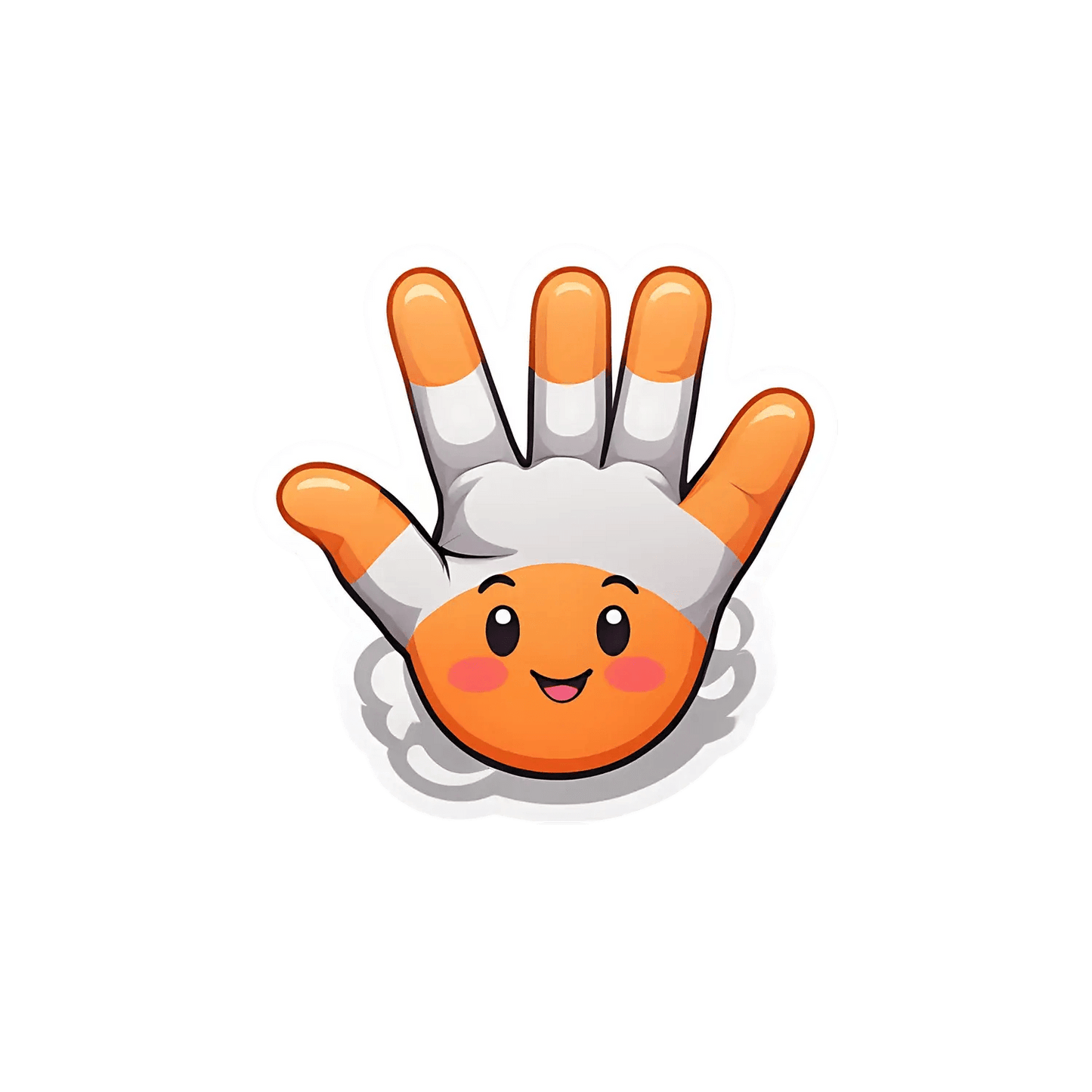 Cute Handprint - Sticker - Heat Press Transfer