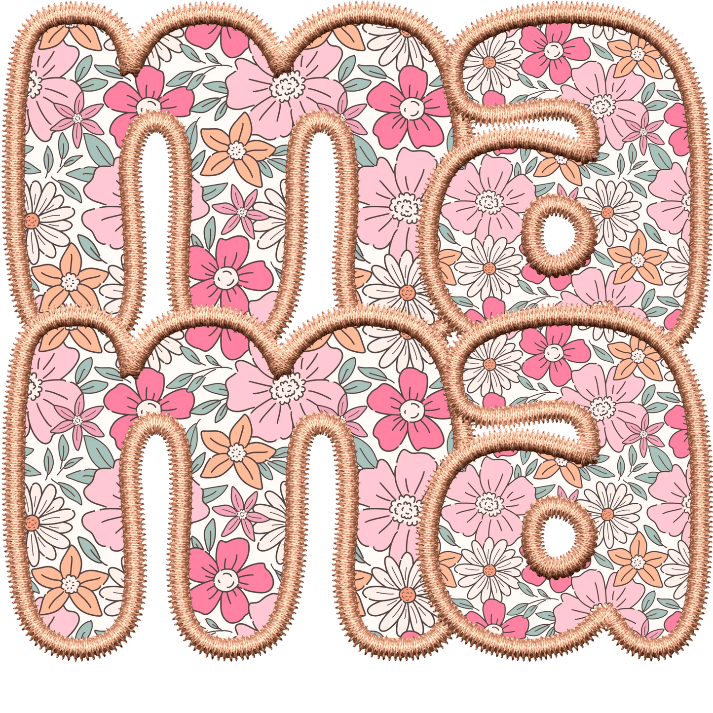 Cute Mama Design - DTF Ready To Press - Heat Press Transfer