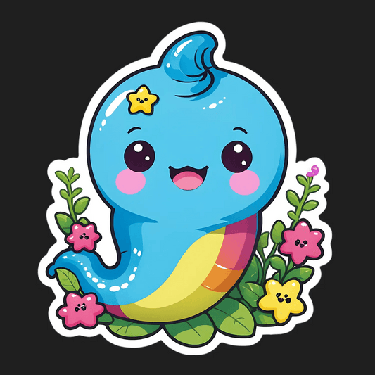 Cute Mermaid Sticker - Adorable UV DTF Sticker - Heat Press Transfer