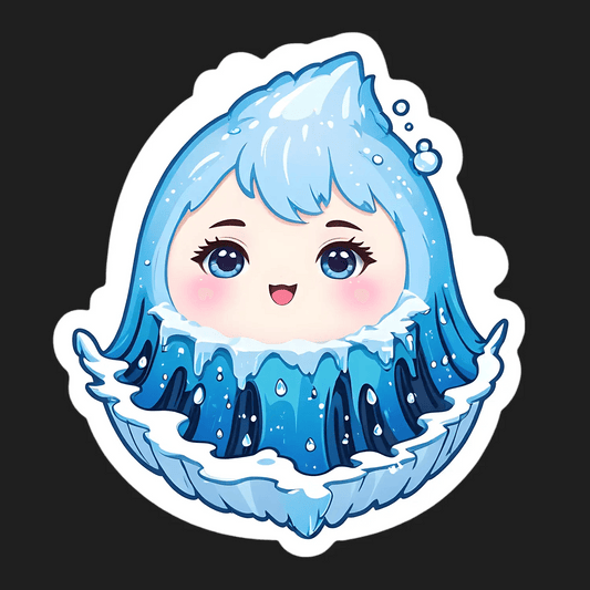 Cute Mermaid - UV DTF Sticker - Heat Press Transfer