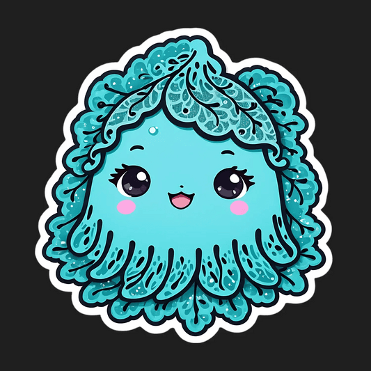 Cute Mermaid UV DTF Sticker - Heat Press Transfer