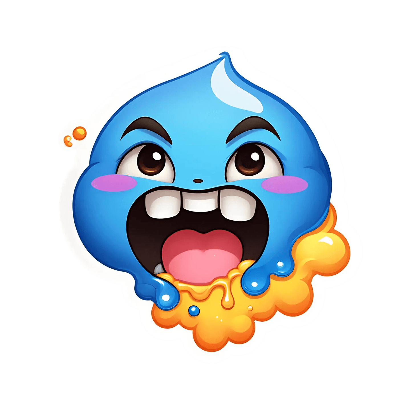 Cute Monster - UV DTF Sticker - Heat Press Transfer