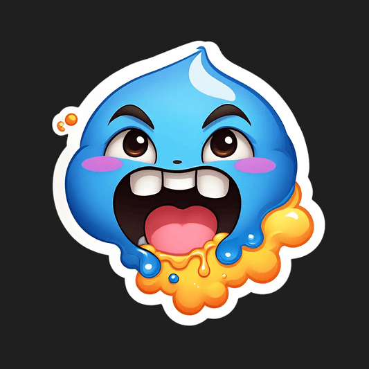 Cute Monster - UV DTF Sticker - Heat Press Transfer