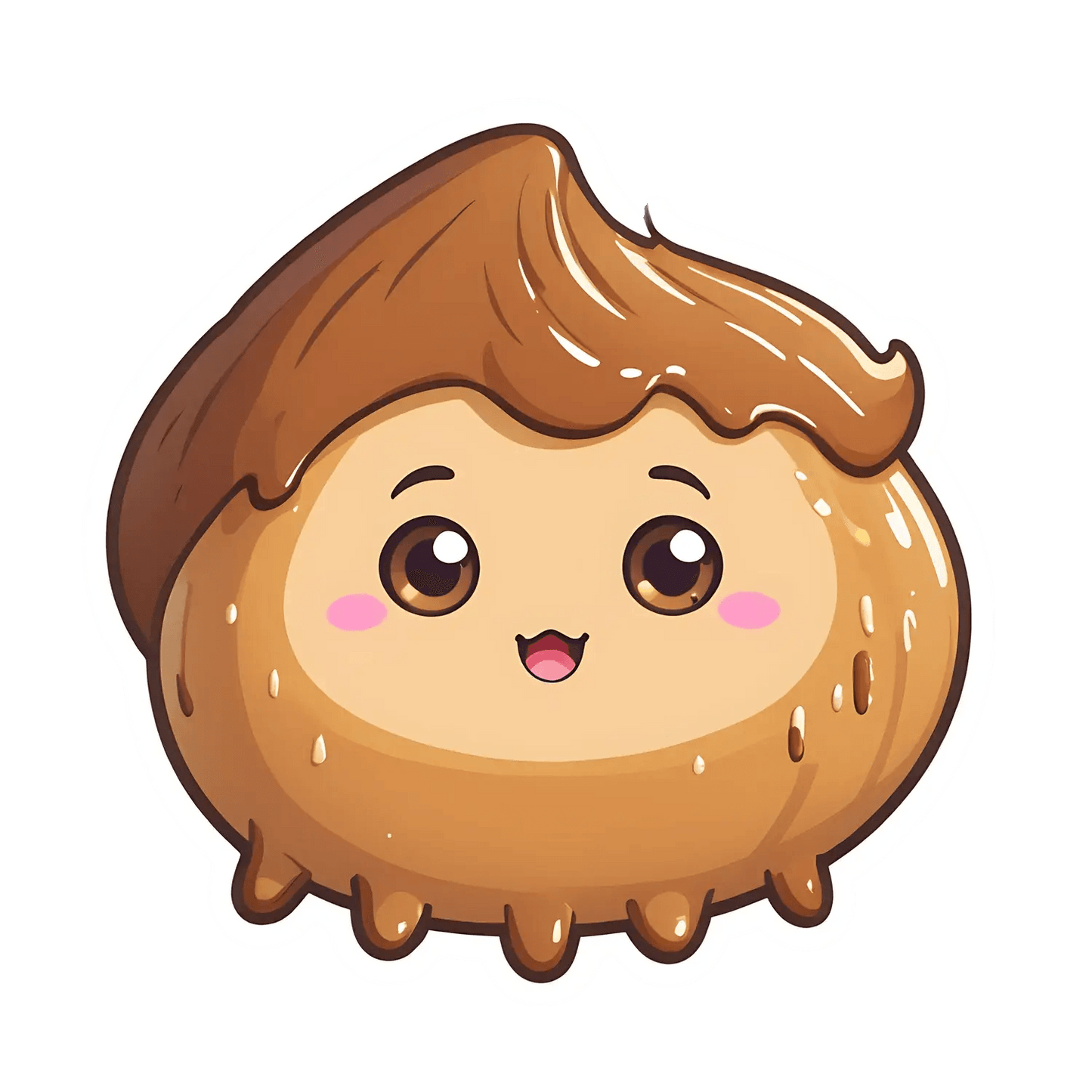 Cute Pudding - Sticker - Heat Press Transfer