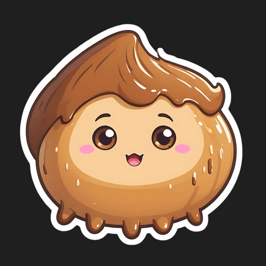 Cute Pudding - Sticker - Heat Press Transfer