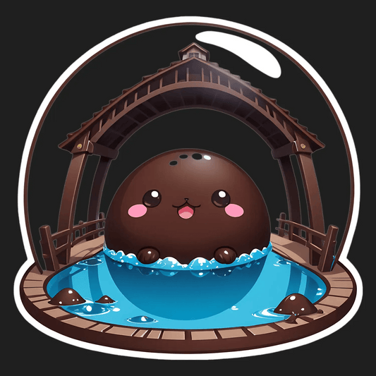 Cute Seal Pond - Sticker - Heat Press Transfer