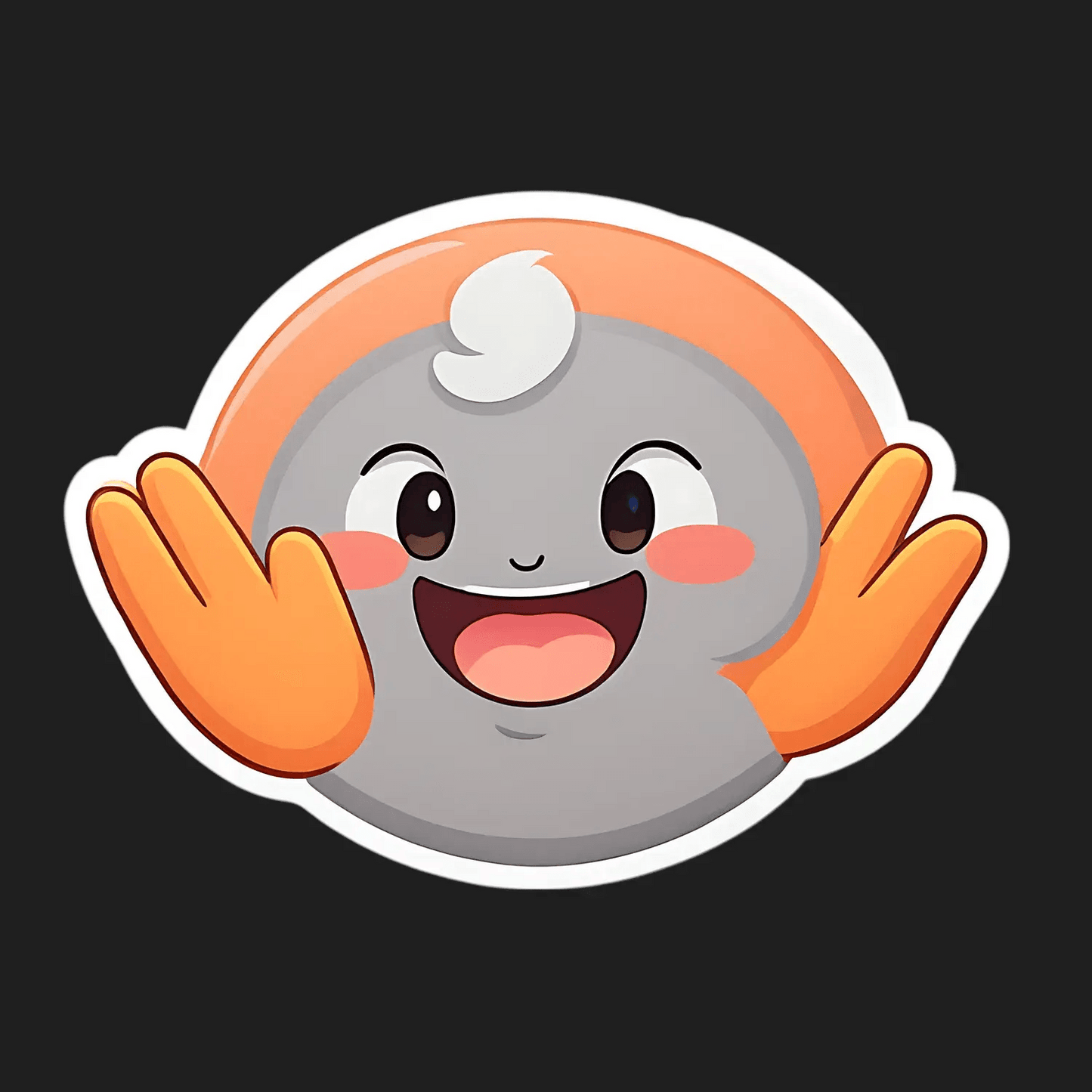 Cute Seal Wave - UV DTF Sticker - Heat Press Transfer