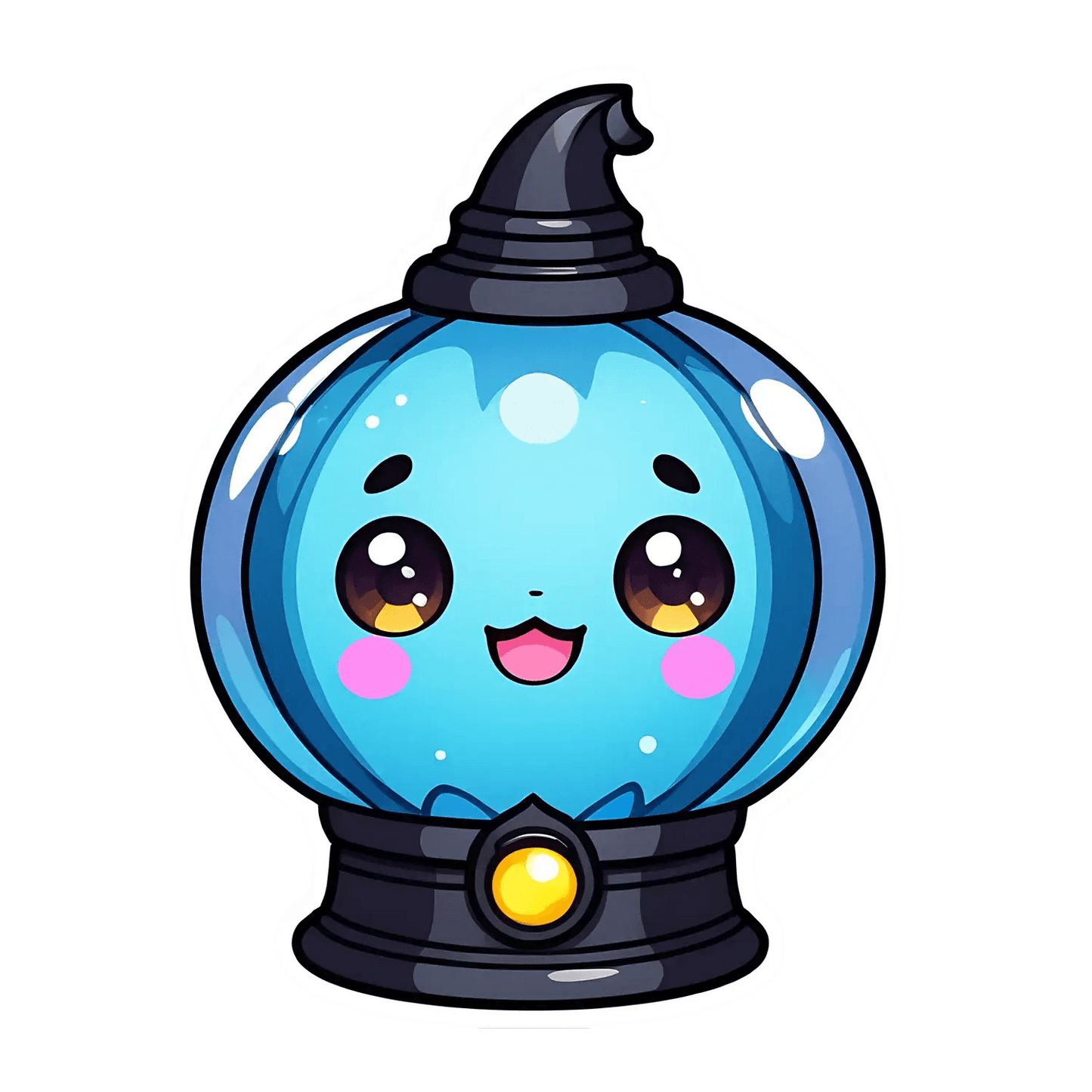 Cute Witch Potion - Sticker - Heat Press Transfer