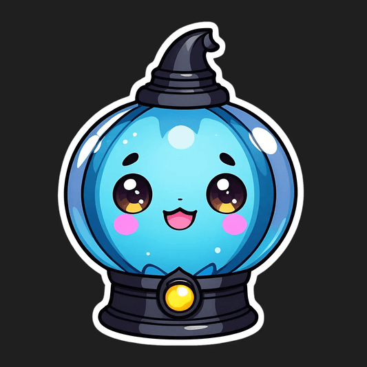 Cute Witch Potion - Sticker - Heat Press Transfer