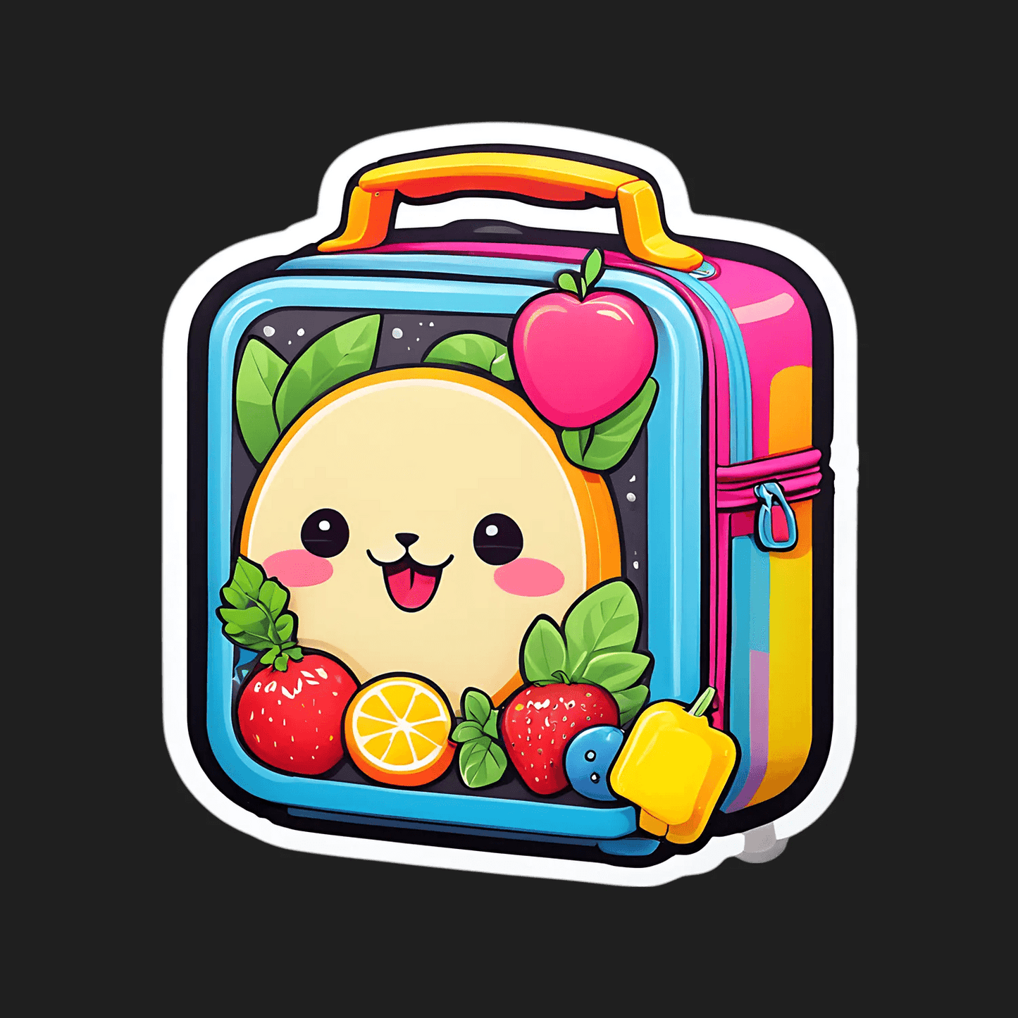 Cute Fruit Fun - Sticker - Heat Press Transfer