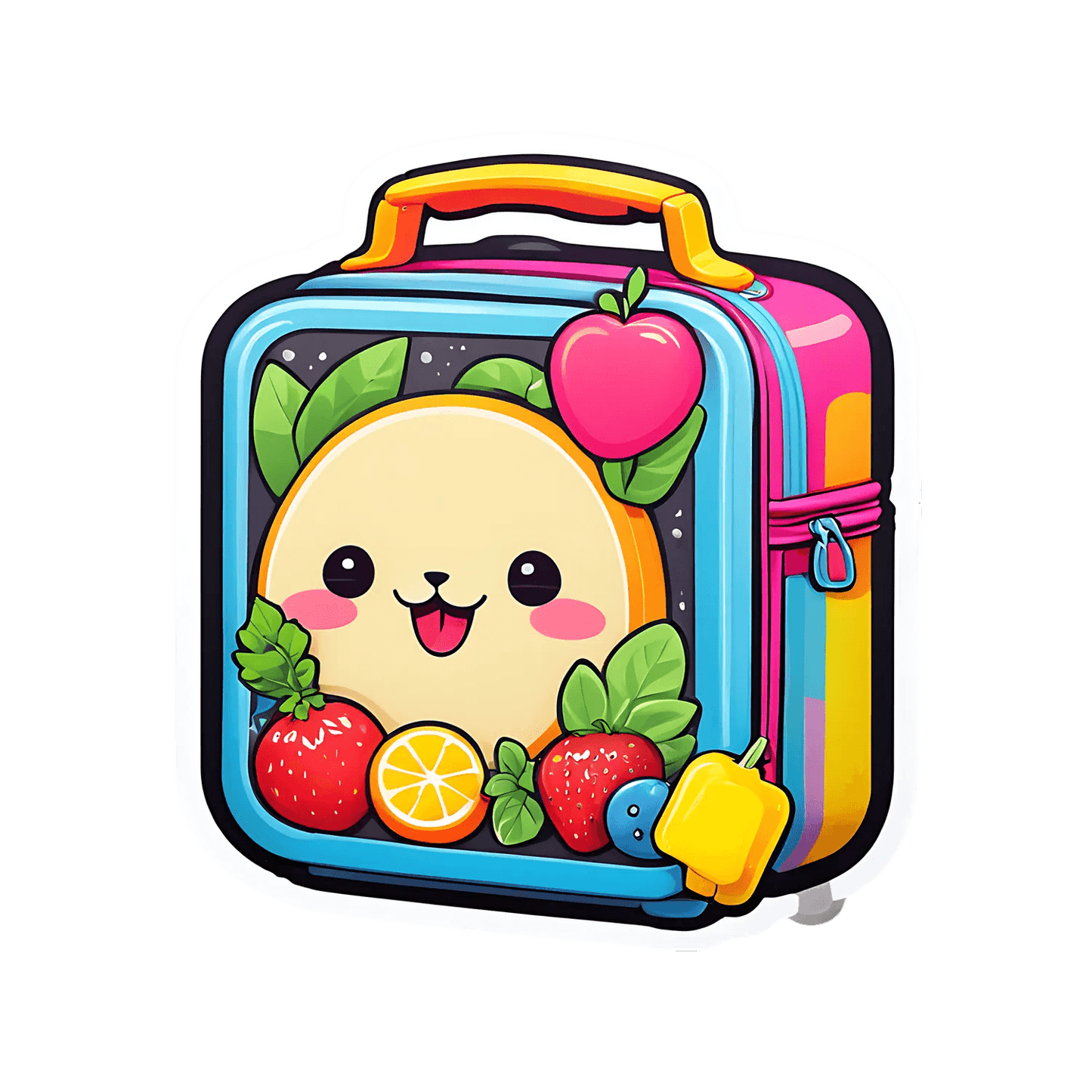Cute Fruit Fun - Sticker - Heat Press Transfer