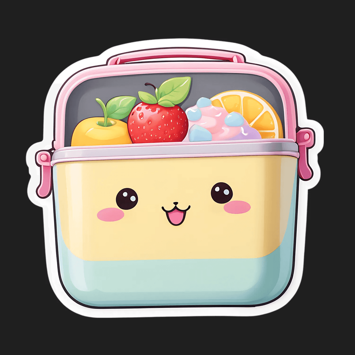 Cute Lunchbox - Sticker - Heat Press Transfer