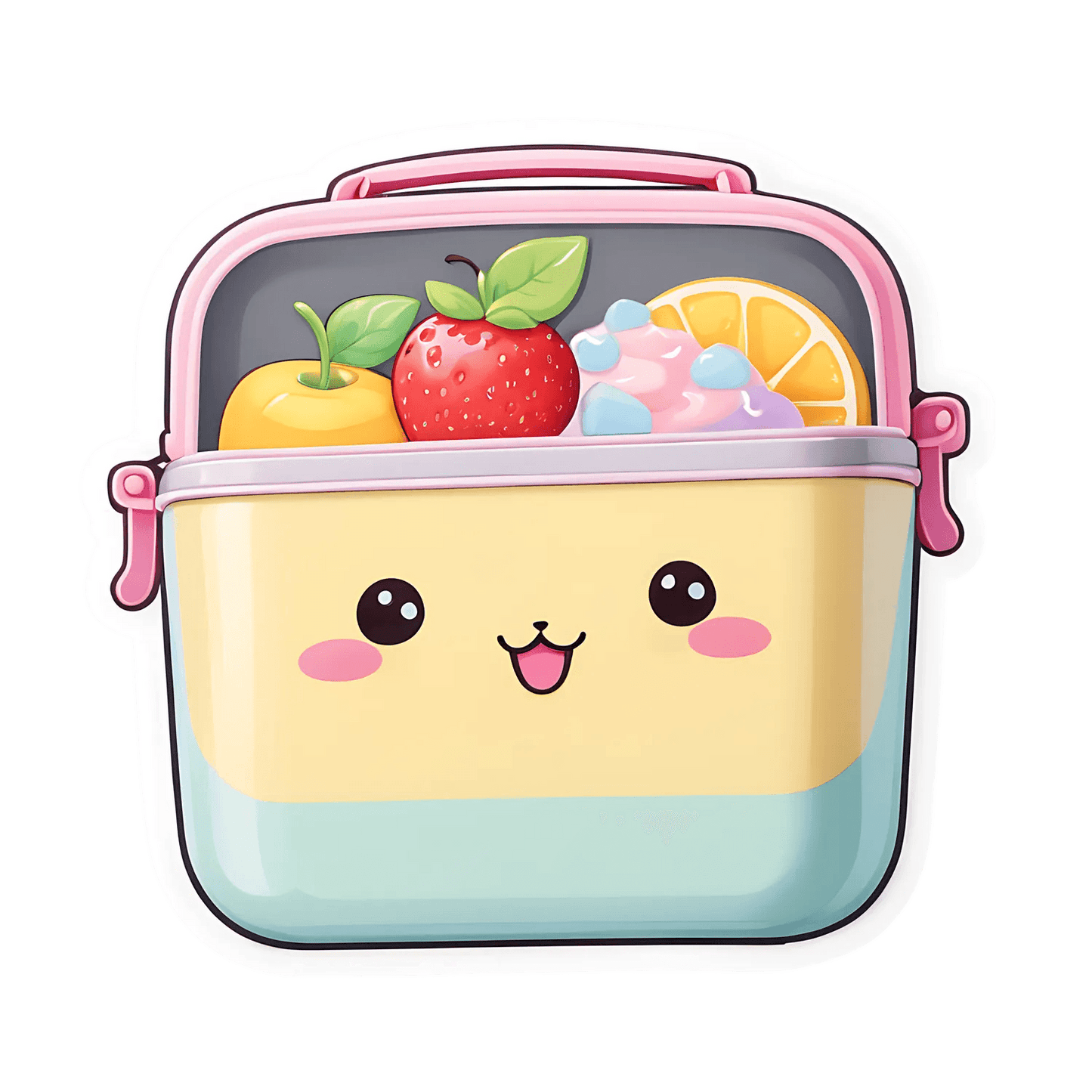 Cute Lunchbox - Sticker - Heat Press Transfer