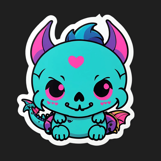Cute Monster UV - Sticker - Heat Press Transfer