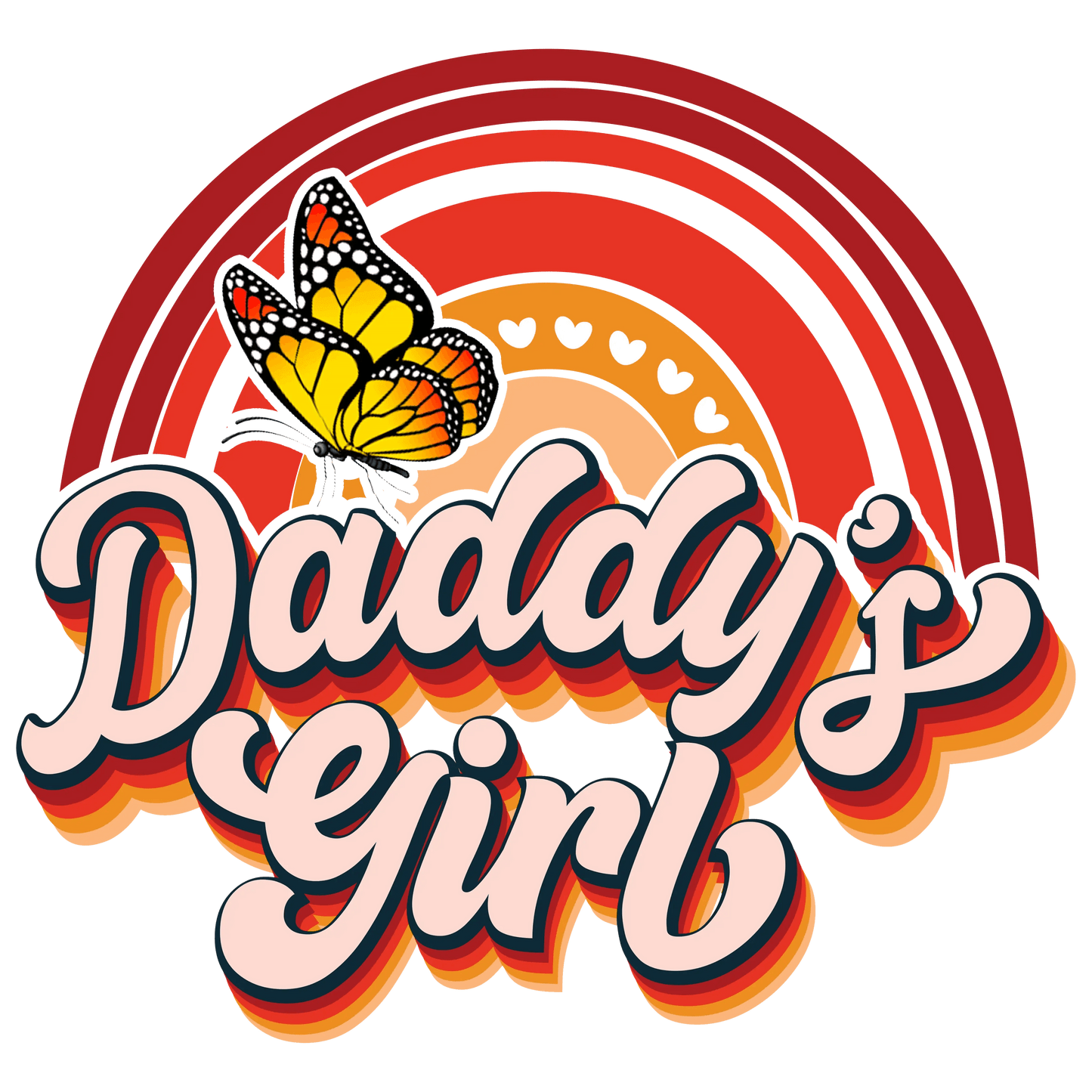 Daddy's Girl Design - DTF Ready To Press - Heat Press Transfer