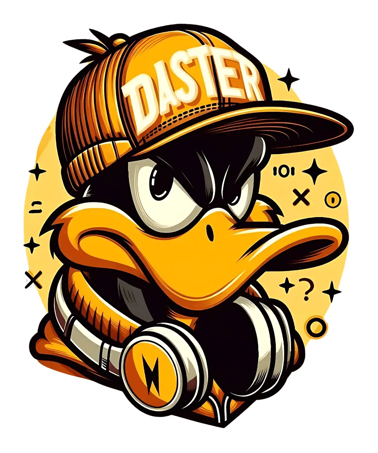 Daster Hat Duck - DTF Ready to Press (original)