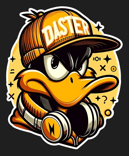 Daster Hat Duck - DTF Ready to Press - Heat Press Transfer