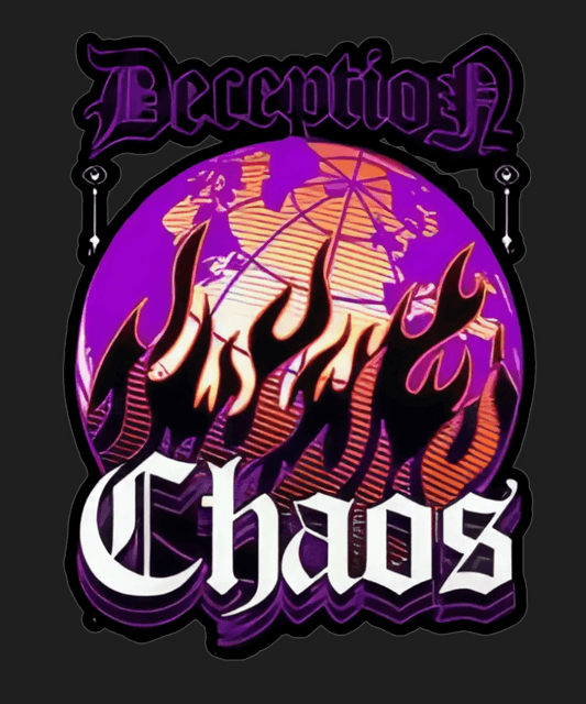 Deception Chaos - DTF Ready to Press - Heat Press Transfer