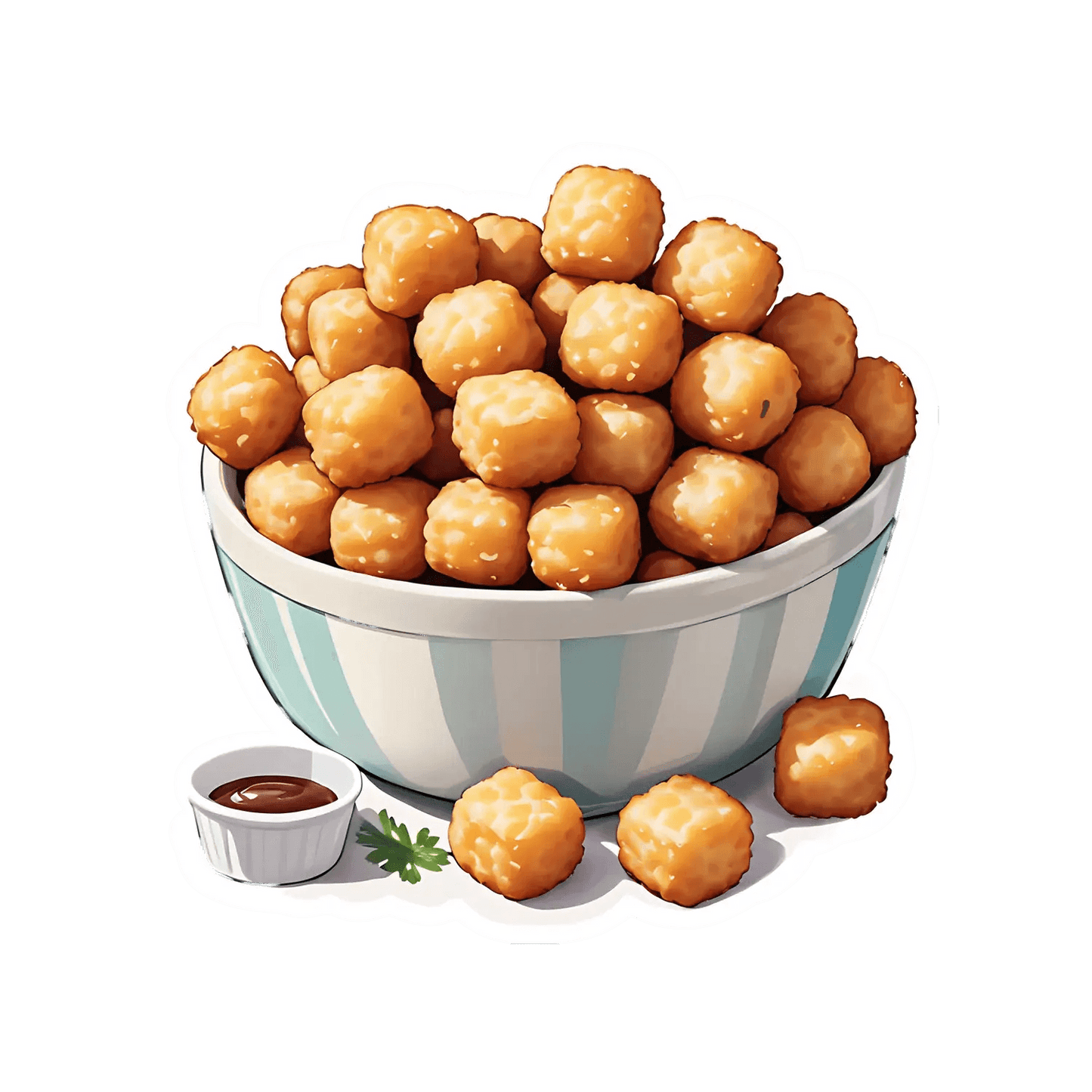 Delicious Appetizer - Sticker - Heat Press Transfer
