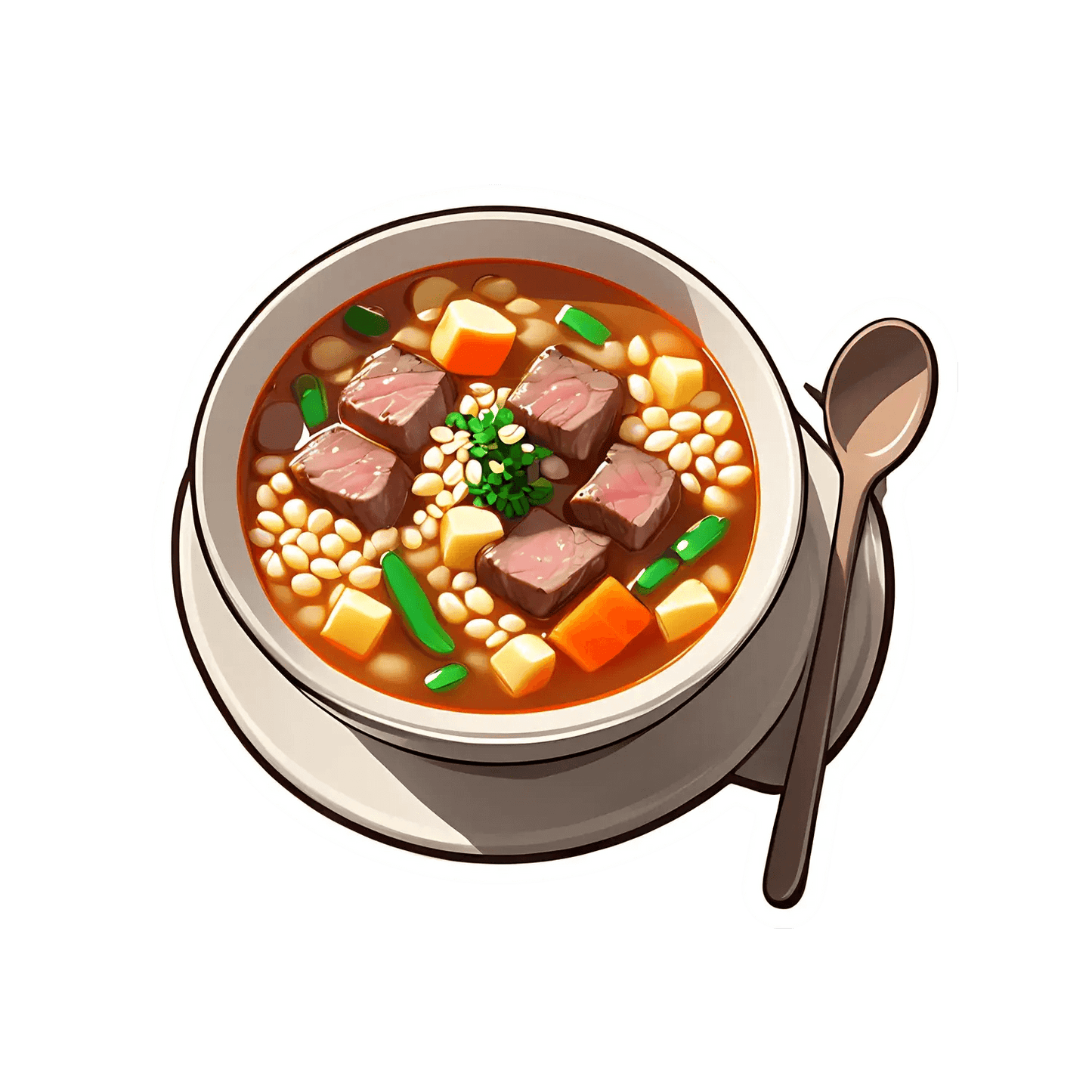 Delicious Beef Stew - Sticker - Heat Press Transfer
