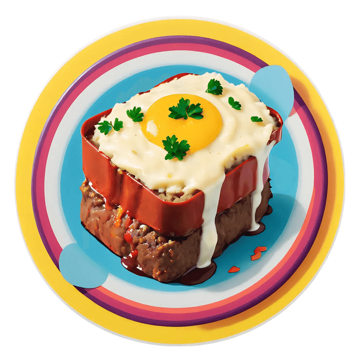 Delicious Breakfast - Sticker - Heat Press Transfer