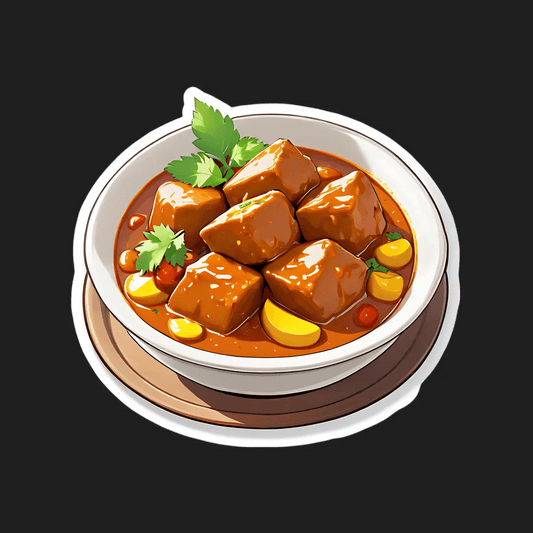 Delicious Curry Sticker - UV Print - Heat Press Transfer