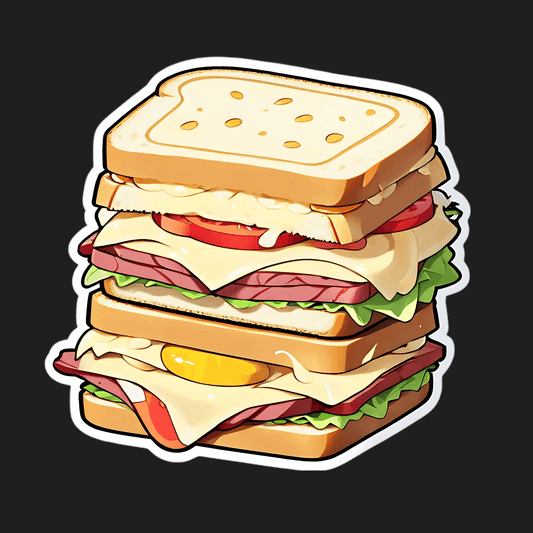 Delicious Sandwich - Sticker - Heat Press Transfer