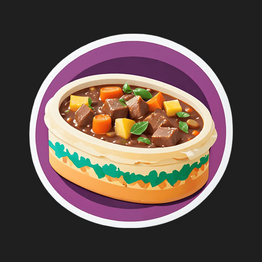 Delicious Stew Bowl - Sticker - Heat Press Transfer