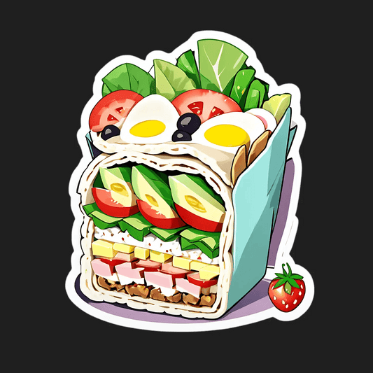 Delicious Wrap - UV DTF Sticker - Heat Press Transfer