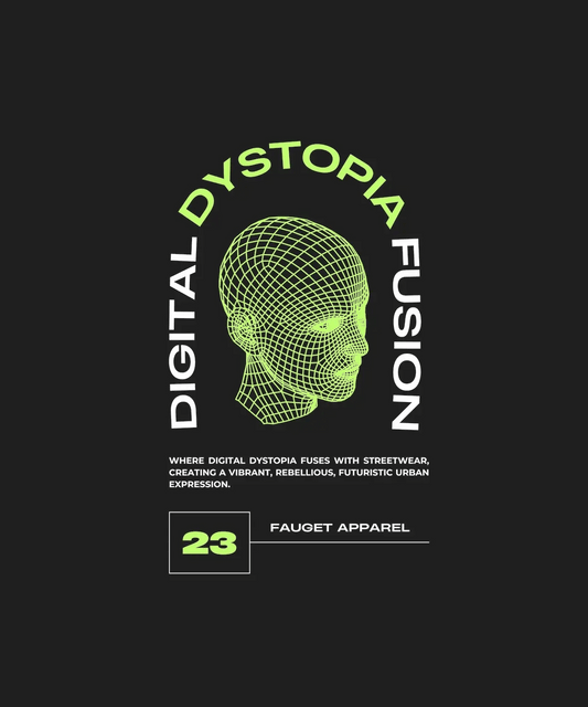 Digital Dystopia Fusion - DTF Ready to Press - Heat Press Transfer