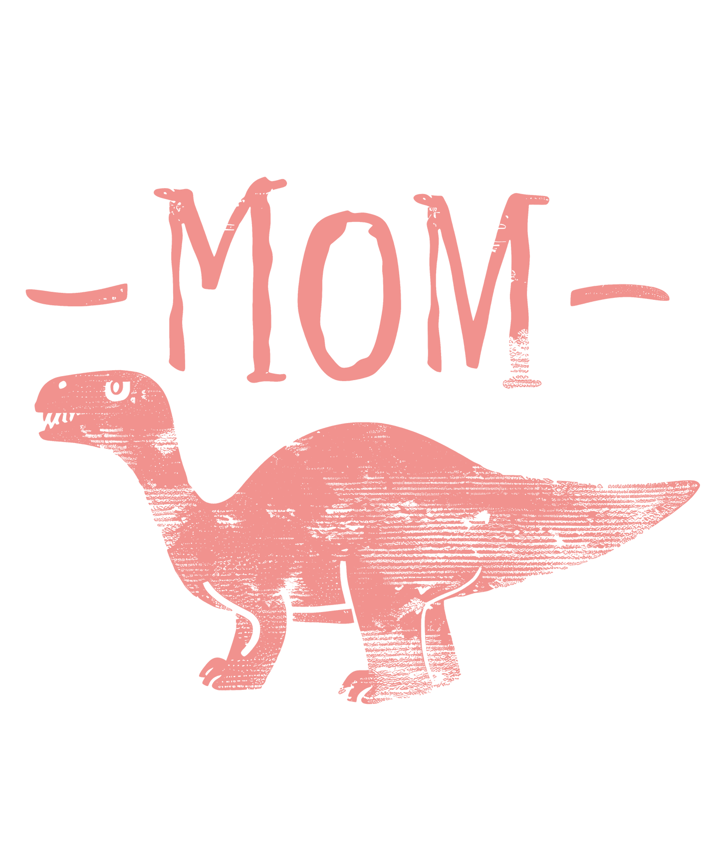 Dino Mom Design - DTF Ready To Press - Heat Press Transfer