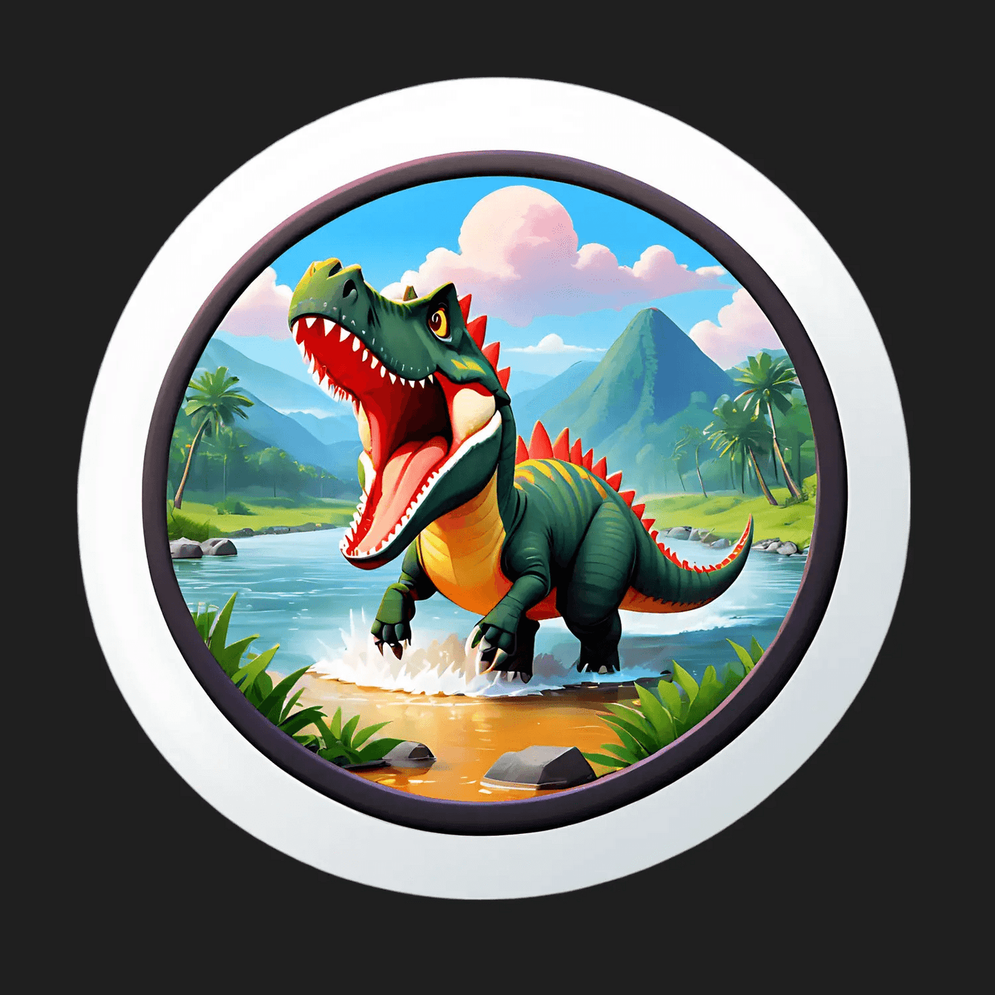 Dinosaur Adventure - Sticker - Heat Press Transfer