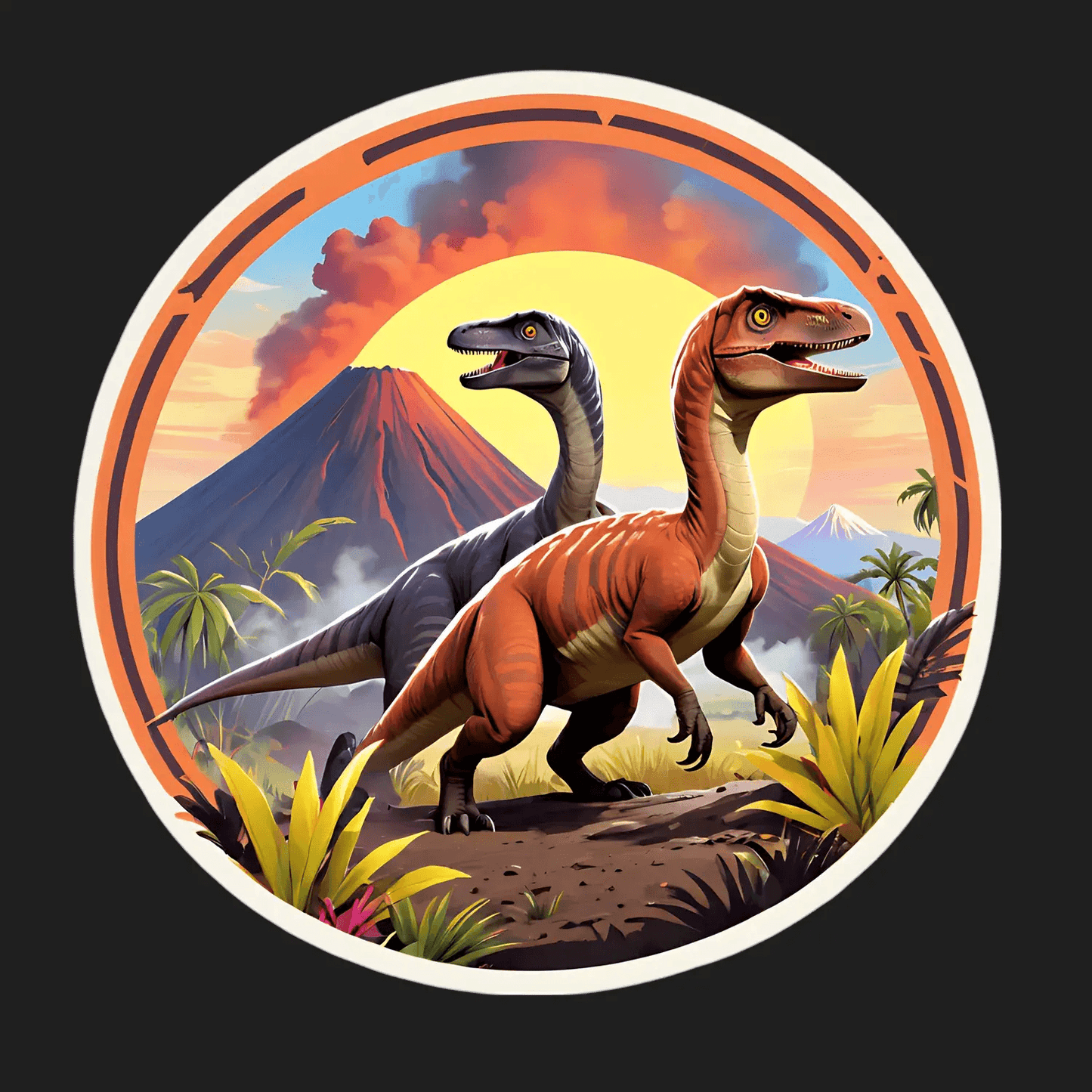 Dinosaur Adventure - Sticker - Heat Press Transfer