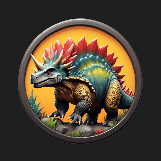 Dinosaur Adventure - UV DTF Sticker - Heat Press Transfer